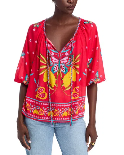 Johnny Was Monaco Peasant Blouse