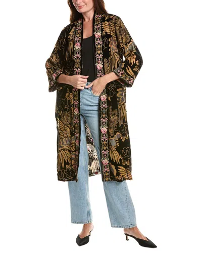 Johnny Was Myriam Reversible Silk-lined Kimono In Multi