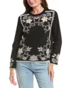 Johnny Was Nalani Pullover In Black