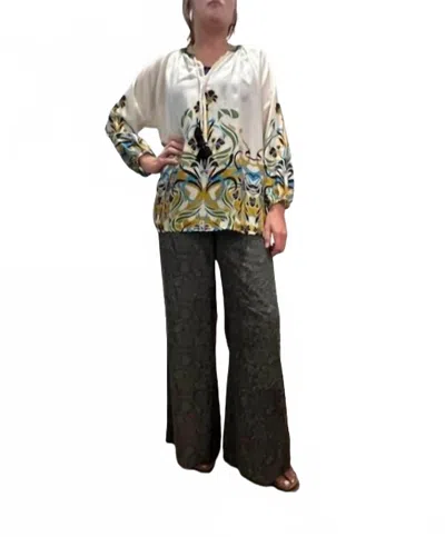 Johnny Was Nena Palazzo Pant In Rosin In Brown