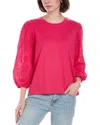 Johnny Was Nora Easy T-shirt In Pink
