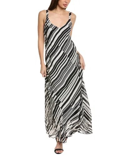 Johnny Was Normania Bias Silk-blend Maxi Dress In White
