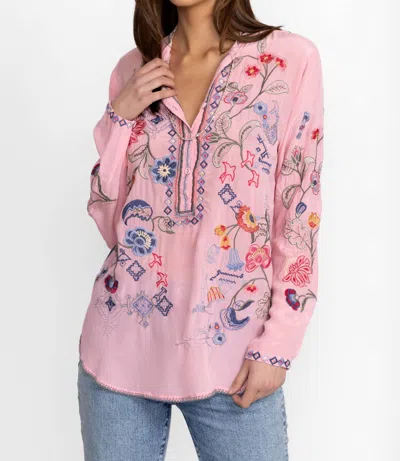 Johnny Was Nya Blouse In Taffy In Pink
