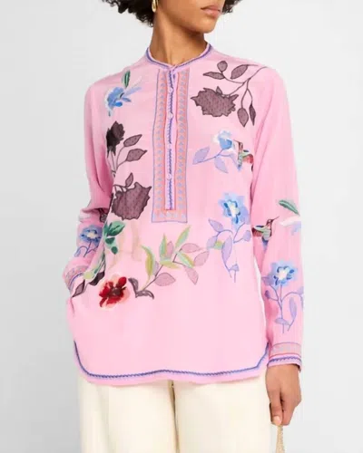 Johnny Was Nya Shirt Eloni In Moonlit Mauve