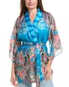 Johnny Was Ollia Kimono In Volante Scarf