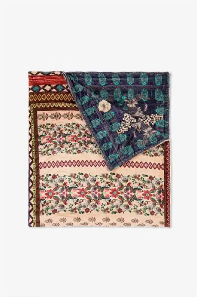 Johnny Was Otis Cozy Blanket In Natural In Multi