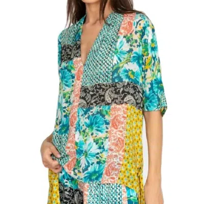 Johnny Was Paisley Ravenne Top In Multi