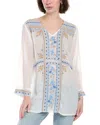 Johnny Was Palmari Tunic In White