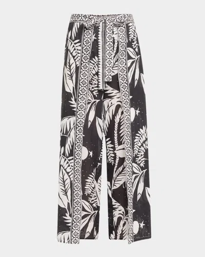 Johnny Was Palmas Wrap Pants In Multi