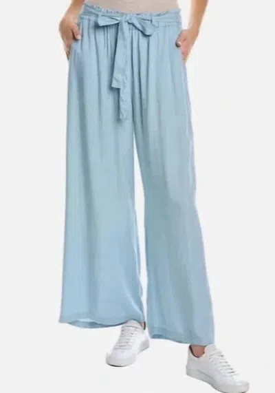 Johnny Was Paper Bag Pant In Light Blue