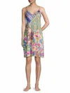 JOHNNY WAS PATCHWORK PRINTED NIGHTGOWN IN TALAVERA