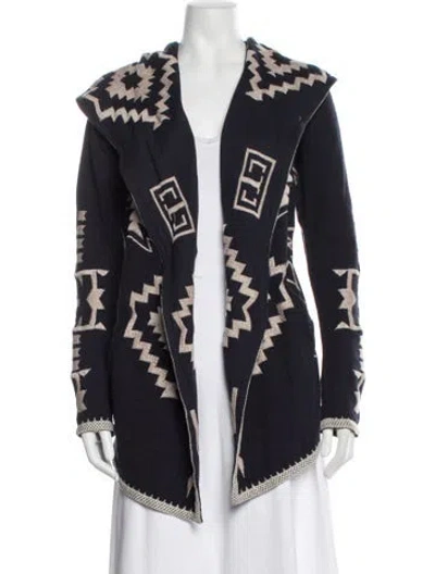 Pre-owned Johnny Was Patterned Jacket W/ Tags In Blue