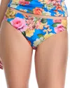 Johnny Was Pauline Floral Print Hipster Bottom In Pauline