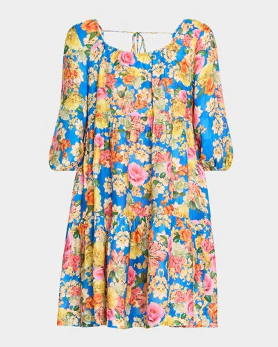 Johnny Was Pauline Tiered Mini Dress