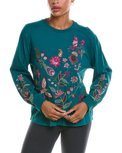 Johnny Was Penellope Shirt In Green
