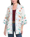 Johnny Was Averi Linen Kimono In White