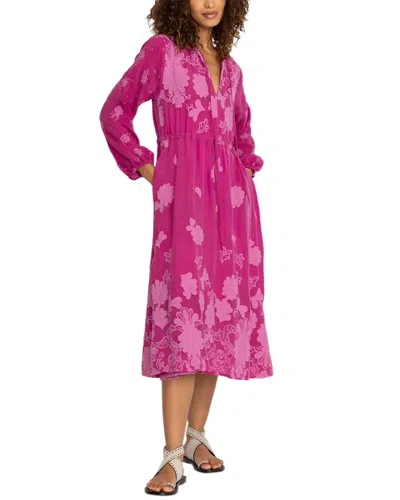 Johnny Was Petite Daisy Leonna Dress In Pink