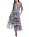 Johnny Was Petite Mazzy Crochet Maxi Dress In Multi