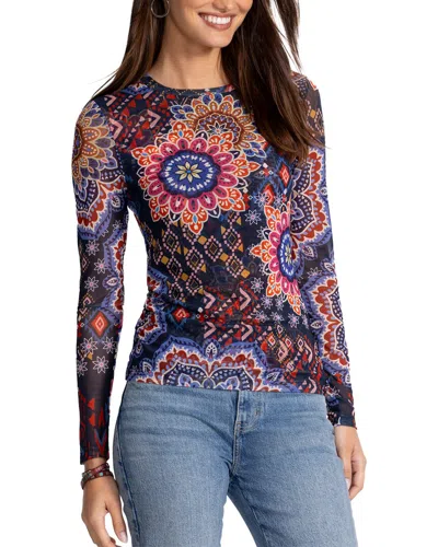 Johnny Was Petite Natalie T-shirt In Multi