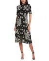 Johnny Was Petite The Janie Favorite Midi Dress In Black