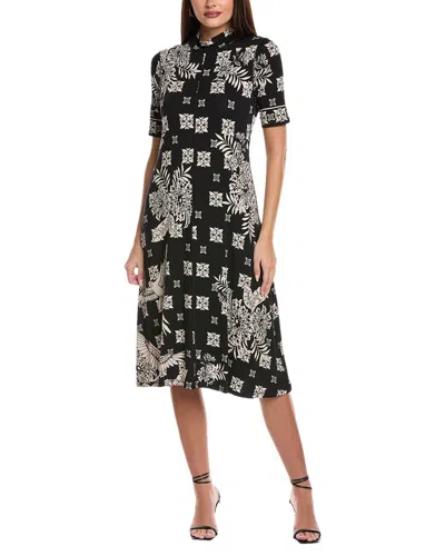 Johnny Was Petite The Janie Favorite Midi Dress In Black