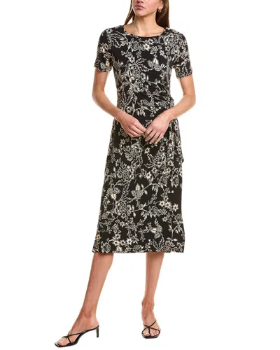 Johnny Was Petite The Janie Favorite Side Tie Knit Dress In Black