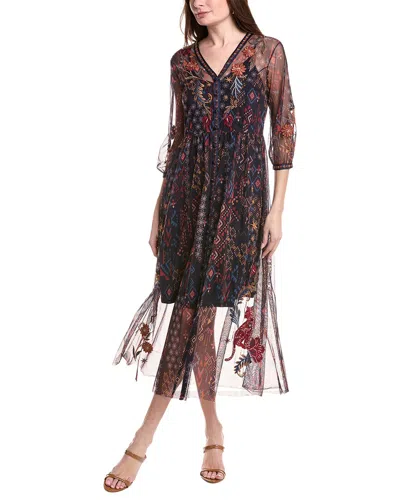 Johnny Was Petite Theia Dress In Brown