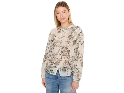 Johnny Was Petunia Blouse Women's Clothing Sunlight Garden: Xs In Neutral
