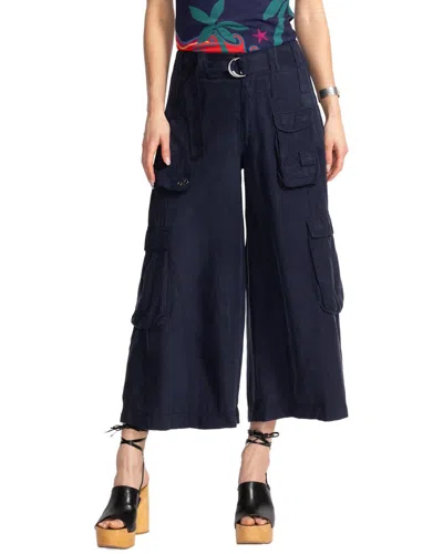 Johnny Was Plus Hailey Pant In Blue Nights