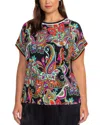 Johnny Was The Janie Favorite Relaxed Tee In Blue