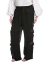 Johnny Was Petite Phillis Crochet Pant In Black