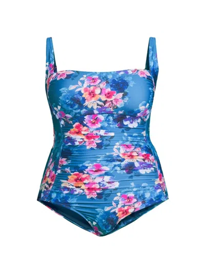 Johnny Was, Plus Size Women's Plus Size Summer Days One-piece Swimsuit In Multi