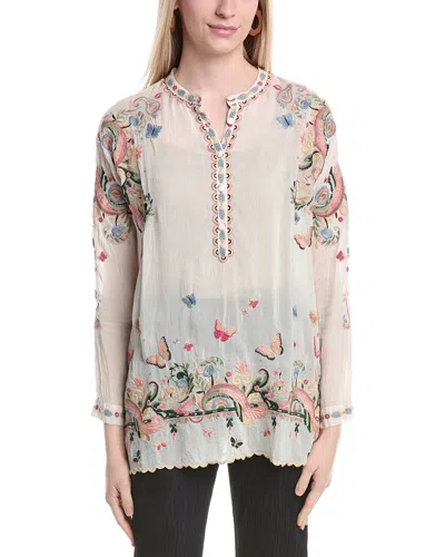Johnny Was Puglia Tunic In Neutral