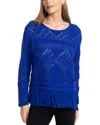 Johnny Was Pullover In Cbt-cobalt