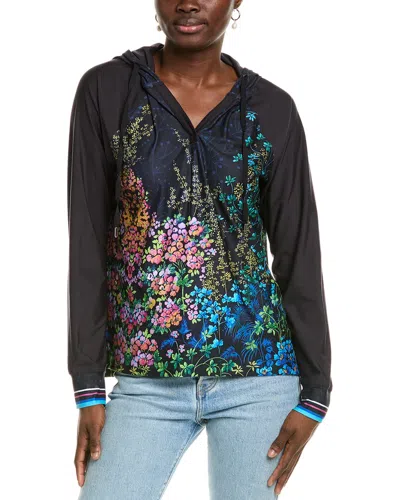 Johnny Was Pullover Hoodie In Black