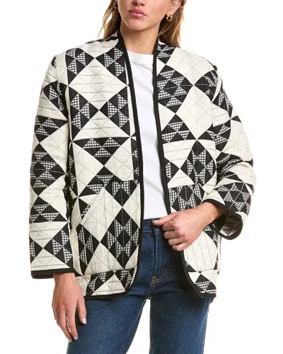 Johnny Was Quilted Jacket In Black