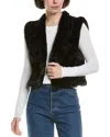 Johnny Was Rachella Silk-blend Vest In Black