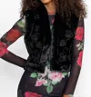 Johnny Was Rachella Silk-blend Vest In Black