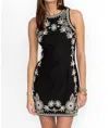 Johnny Was Raumi Mini Dress In Black In Black