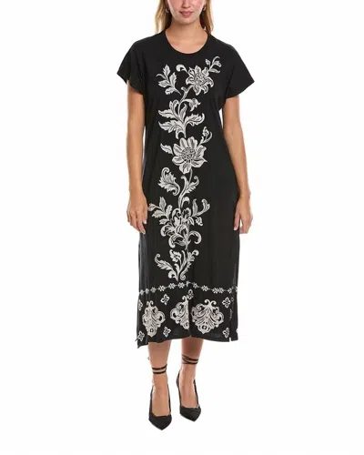 JOHNNY WAS RELAXED KNIT DRESS IN BLACK