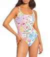 Johnny Was Reverse Pique Tank One Piece In Paula In Multi
