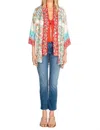 Johnny Was Reversible Onyx Kimono In Multi In Multi