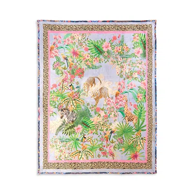 Johnny Was Reversible Travel Blanket In Multi