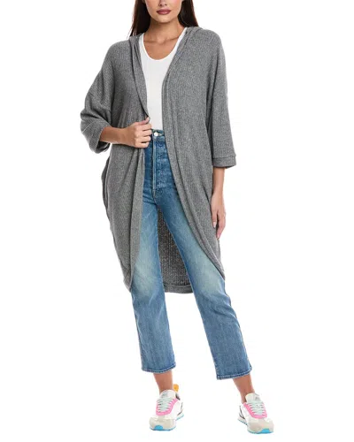 Johnny Was Rib High-low Kimono In Gray