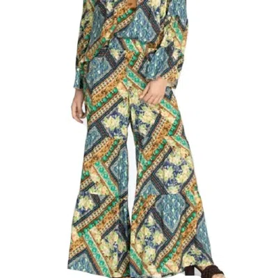 Johnny Was Rivera Tiered Wide-leg Pants In Neutral