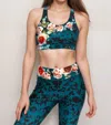 Johnny Was Rosabel Bee Active Sports Bra In Multi