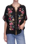 Johnny Was Eddy Roylane Blouse In Black