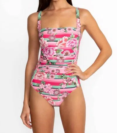 Johnny Was Ruched One Piece In Bocardi