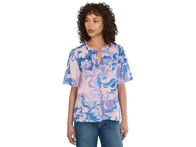 Johnny Was Ruffle Sleeve Field Blouse- Ravena In Multi