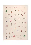 Johnny Was Sabina Embroidered Throw Blanket In Cream